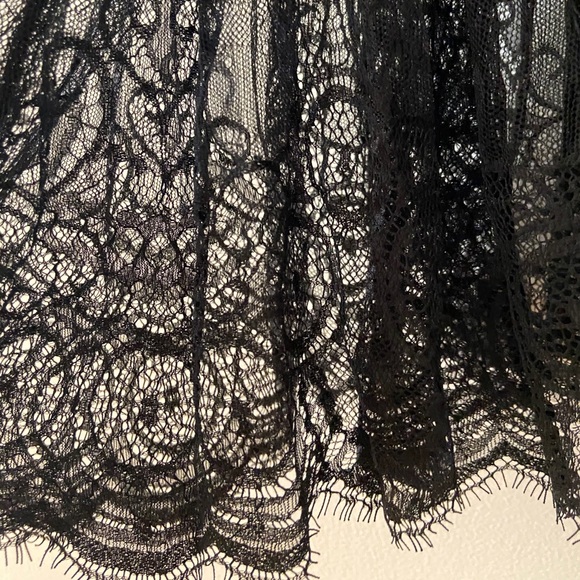 FREDERICA TOSI 3/4 Length Black Silk Dress - Picture 4 of 7